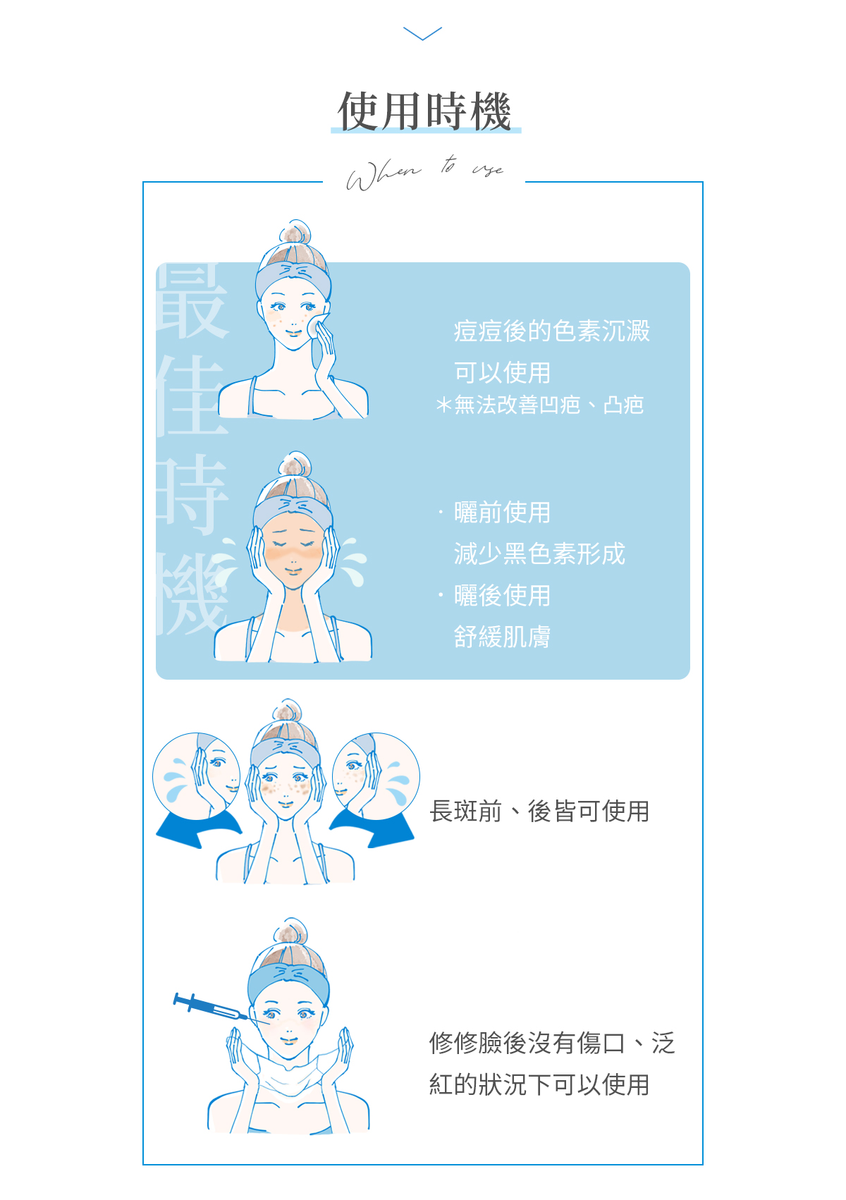 簡單保養淡斑精華使用時機