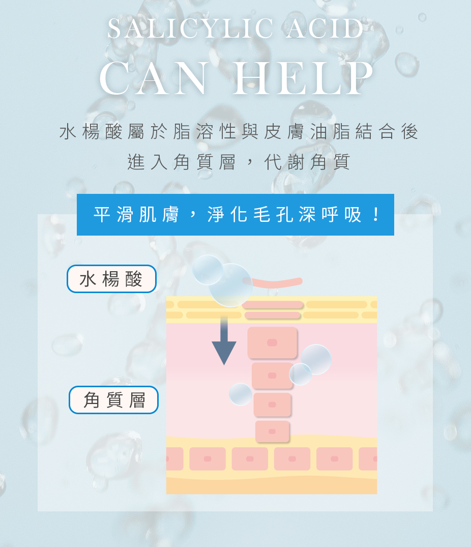 簡單保養角質調理露水楊酸
