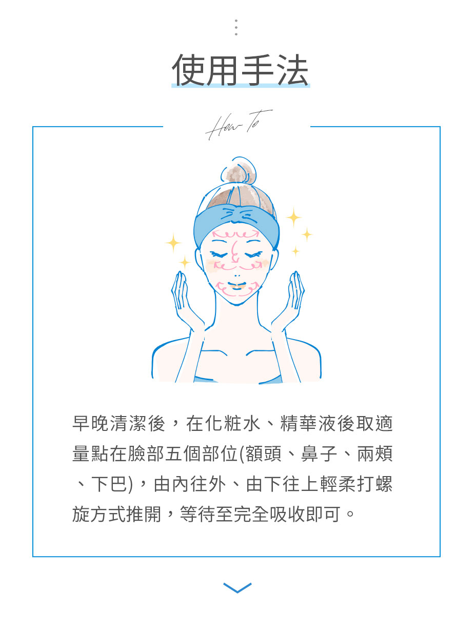 簡單保養B5修護乳使用手法