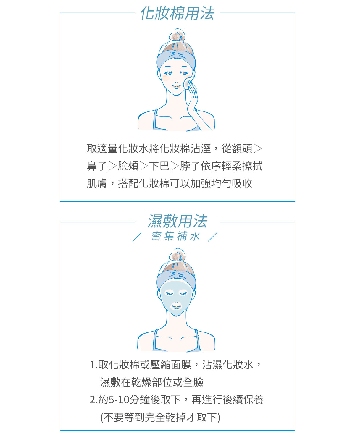 簡單保養舒緩化妝水_使用手法