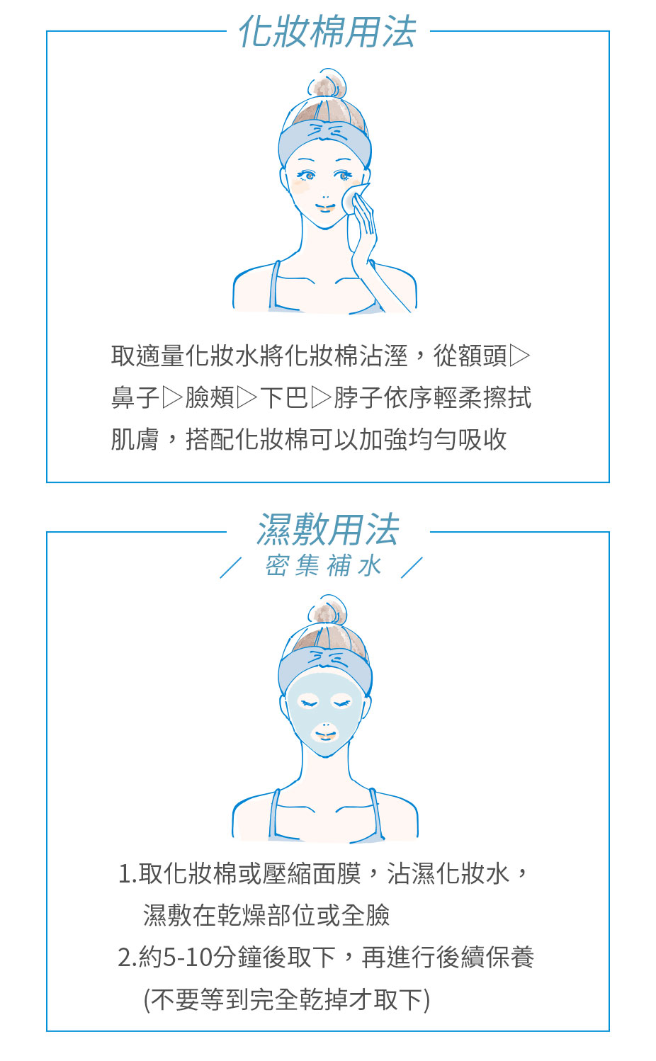 簡單保養舒緩化妝水_使用手法